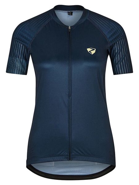 Ziener Koszulka kolarska "Nestela" w kolorze granatowym rozmiar: 42. Niebieskie t-shirty sportowe Ziener, bez wzorów, z materiału, bez ramiączek, rowerowe. Za 135.49 zł.