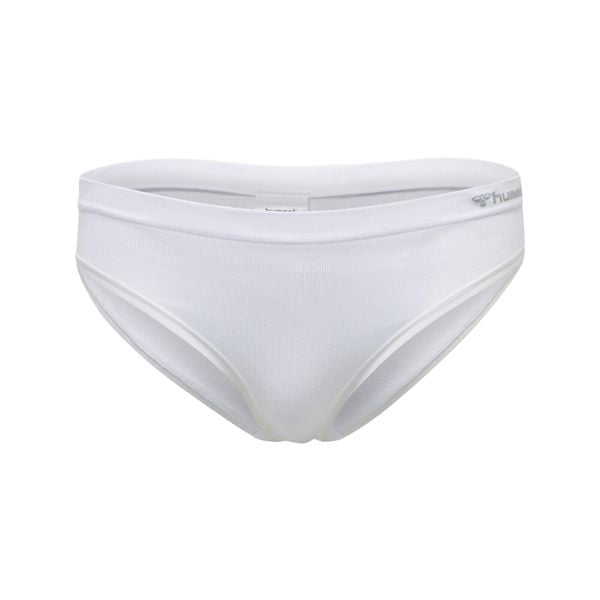 Damskie figi bezszwowe Hummel Juno Hipster. Białe figi Hummel, bez wzorów, z bawełny, z standardowym stanem. Za 97.50 zł.