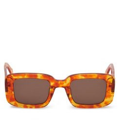 Okulary przeciwsłoneczne Roxy. Brązowe okulary przeciwsłoneczne Roxy, bez wzorów. Za 139.99 zł.