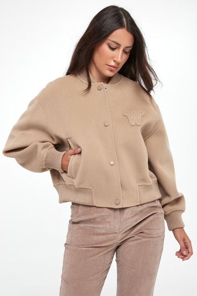 Kurtka damska wełniana bomberka Zelante WEEKEND MAX MARA. Kurtki Weekend Max Mara, bez wzorów, z wełny, bez kaptura. Za 2,549.00 zł.