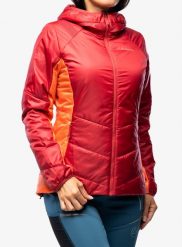 Kurtka ocieplana damska La Sportiva Mythic Primaloft Jkt. Czerwone kurtki La Sportiva, s, bez wzorów, z materiału, bez kaptura. Za 1,392.10 zł.
