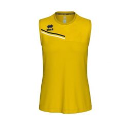 Koszulka Bez Rękawów Errea Eloy Ad Damskie. Żółte t-shirty sportowe ERREA, s, bez wzorów, z materiału, bez ramiączek, na fitness i siłownię. Za 201.99 zł.
