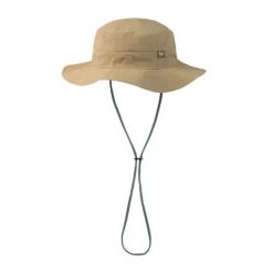 Kapelusz BUFF EXPLORE BOONEY HAT SOLID. Brązowe kapelusze Buff, bez wzorów. Za 179.99 zł.