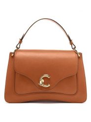COCCINELLE Skórzana torebka w kolorze karmelowym - 24 x 16 x 9 cm rozmiar: onesize. Brązowe torebki klasyczne Coccinelle, bez wzorów, z materiału, przez ramię, bez dodatków. Za 1,105.92 zł.