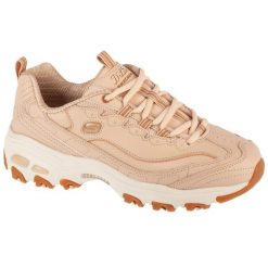 Buty sportowe Sneakersy damskie, D'Lites - Good Neutral. Brązowe buty sportowe lifestyle Skechers, bez wzorów, bez zapięcia, trekkingowe. Za 339.99 zł.
