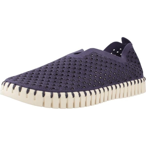 Buty ILSE JACOBSEN TULIP Niebieski. Niebieskie buty trekkingowe Ilse Jacobsen, bez wzorów, z syntetyku, bez zapięcia, trekkingowe. Za 275.99 zł.