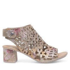 Sandały Rieker. Sandały Rieker, bez wzorów, bez obcasa, na słupku, bez zapięcia. Za 299.99 zł.