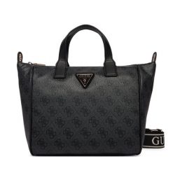 Torebka Guess. Szare torebki klasyczne Guess, z aplikacjami, bez dodatków. Za 549.99 zł.