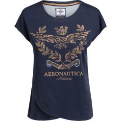T-shirt AERONAUTICA MILITARE Granatowy. T-shirty marki Aeronautica Militare. W wyprzedaży za 301.00 zł.