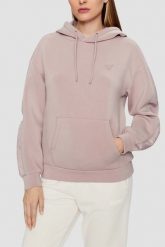 GUESS Taupe bluza damska Brenda, Rozmiar M. Brązowe bluzy Guess, m, z aplikacjami, bez ramiączek, bez kaptura. W wyprzedaży za 199.99 zł.