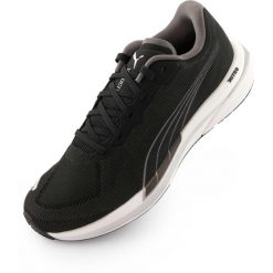 Puma Speed Nitro WTR Damskie Buty Biegowe Czarny/Biały/Róż 40.5. Białe buty do biegania Puma, bez wzorów, bez zapięcia, do biegania. Za 378.99 zł.
