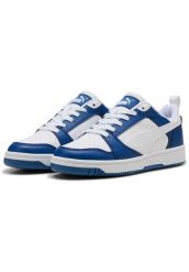 Puma Buty Rebound V6 Lo Jr 39383321. Białe buty do biegania Puma, bez wzorów, z materiału, bez zapięcia, do biegania. Za 196.99 zł.