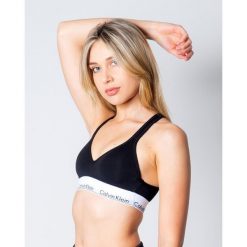 Biustonosz Kobieta CALVIN KLEIN BRALETTE LIFT. Czarne biustonosze sportowe Calvin Klein, bez wzorów. Za 191.50 zł.
