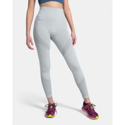 Damskie legginsy bezszwowe Kilpi SEAMIO-W. Szare legginsy Kilpi, bez wzorów, sportowe. Za 179.35 zł.