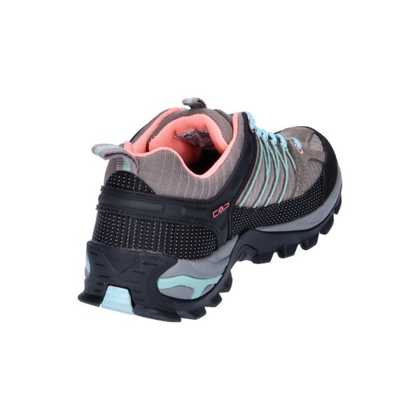 Buty trekkingowe damskie CMP Rigel Low. Brązowe buty trekkingowe CMP, bez wzorów, z materiału, bez zapięcia, trekkingowe. Za 352.81 zł.
