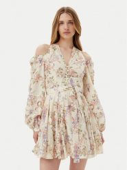 TWINSET Sukienka letnia 251TT2154 Kolorowy Loose Fit. Sukienki Twinset, bez wzorów, z bawełny, bez kołnierzyka, bez ramiączek. Za 779.99 zł.