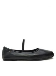 Tory Burch Baleriny Runway Ballet 157625 Czarny. Czarne baleriny Tory Burch, bez wzorów, ze skóry, bez obcasa, bez zapięcia. Za 889.99 zł.