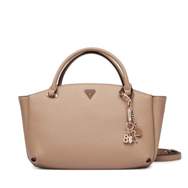 Torebka Guess. Brązowe torebki klasyczne Guess, z aplikacjami, klasyczne, bez dodatków. Za 584.99 zł.