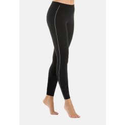 Legginsy damskie Teyli Athletico. Białe legginsy Teyli, bez wzorów, z bawełny, sportowe. Za 99.95 zł.
