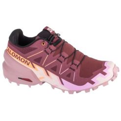 Buty Salomon Speedcross 6 475818 różowe. Czerwone buty do biegania bez wzorów, z materiału, bez zapięcia, do biegania, salomon speedcross. Za 768.58 zł.