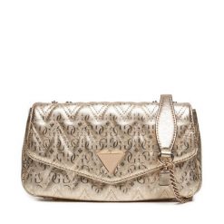 Torebka Guess. Żółte torebki klasyczne Guess, z aplikacjami, klasyczne, bez dodatków. Za 399.99 zł.
