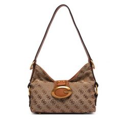 Torebka Guess. Brązowe torebki klasyczne Guess, z aplikacjami, klasyczne, bez dodatków. Za 584.99 zł.
