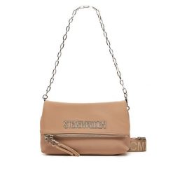 Torebka Steve Madden. Brązowe listonoszki Steve Madden, bez wzorów, bez dodatków. Za 299.99 zł.