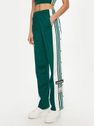 Adidas Spodnie dresowe Adibreak JD0852 Zielony Loose Fit. Zielone spodnie dresowe adidas, bez wzorów, z dresówki. Za 249.99 zł.