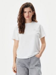 Napapijri T-Shirt S-Nina NP0A4H87 Biały Regular Fit. Białe t-shirty Napapijri, l, bez wzorów, z bawełny, bez kołnierzyka, bez ramiączek. Za 99.99 zł.
