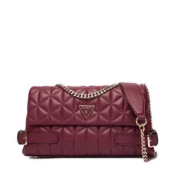 Torebka Guess. Czerwone kopertówki Guess, z aplikacjami, wizytowe, bez dodatków. Za 589.99 zł.