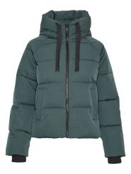 MOSS COPENHAGEN Kurtka zimowa "Pavinaria" w kolorze morskim rozmiar: M/L. Niebieskie kurtki Moss Copenhagen, na zimę, l, bez wzorów, z puchu, bez kaptura. Za 397.44 zł.
