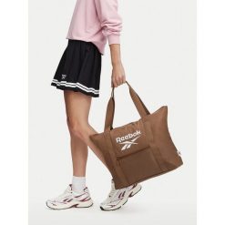 Torebka Reebok. Brązowe torebki klasyczne Reebok, bez wzorów, bez dodatków. Za 79.99 zł.
