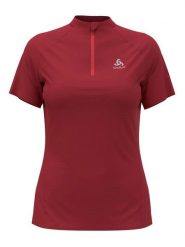 Odlo Koszulka "Essentials Trail" w kolorze czerwonym do biegania rozmiar: S. Czerwone t-shirty sportowe ODLO, s, bez wzorów, z włókna, bez ramiączek, do biegania. Za 136.13 zł.