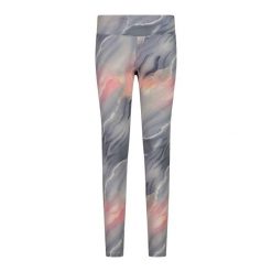 Damskie legginsy CMP 4-way. Szare legginsy CMP, bez wzorów, z materiału, sportowe. Za 257.80 zł.