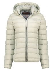 Geographical Norway Kurtka pikowana "Atichoko" w kolorze kremowym rozmiar: XXL. Brązowe kurtki Geographical Norway, xxl, bez wzorów, bez kaptura. Za 155.15 zł.