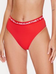 Stella McCartney Dół od bikini Logo Classic S7B2C1890.63012 Czerwony. Czerwone bikini Stella McCartney, bez wzorów, z syntetyku. Za 309.99 zł.