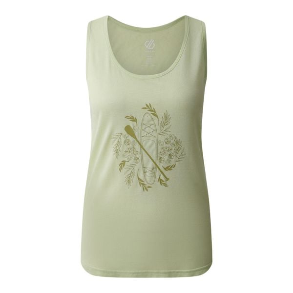 Kamizelka Damska Harmonic Boat Top. Żółte topy Dare 2b, bez wzorów, bez kołnierzyka, bez ramiączek. Za 37.99 zł.