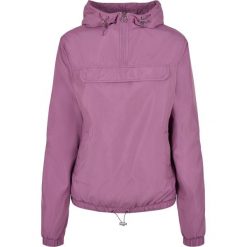 Damska kurtka wiatrówka Urban Classics. Fioletowe kurtki Urban Classics, bez wzorów, bez kaptura. Za 198.50 zł.