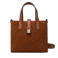 Torebka KARL LAGERFELD. Brązowe torebki klasyczne KARL LAGERFELD, bez wzorów, klasyczne, bez dodatków. Za 1,099.00 zł.