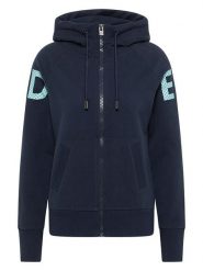 ELBSAND Bluza "Kalea" w kolorze czarnym rozmiar: S. Czarne bluzy z kapturem ELBSAND, s, bez wzorów, z bawełny, bez kaptura. Za 208.99 zł.