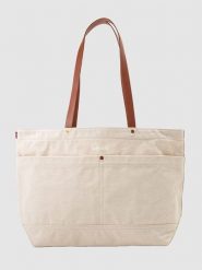 Levi's Shopper bag w kolorze kremowym - 38 x 33 x 16 cm rozmiar: onesize. Brązowe shopper bag Levi's, bez wzorów, z bawełny, na ramię, bez dodatków. Za 177.32 zł.