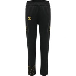 Spodnie dresowe dla dzieci Hummel Cima Xk. Czarne szorty Hummel, bez wzorów, z dresówki, sportowe. W wyprzedaży za 180.00 zł.