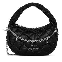 Torebka Juicy Couture. Czarne torebki klasyczne Juicy Couture, bez wzorów, klasyczne, bez dodatków. Za 249.99 zł.