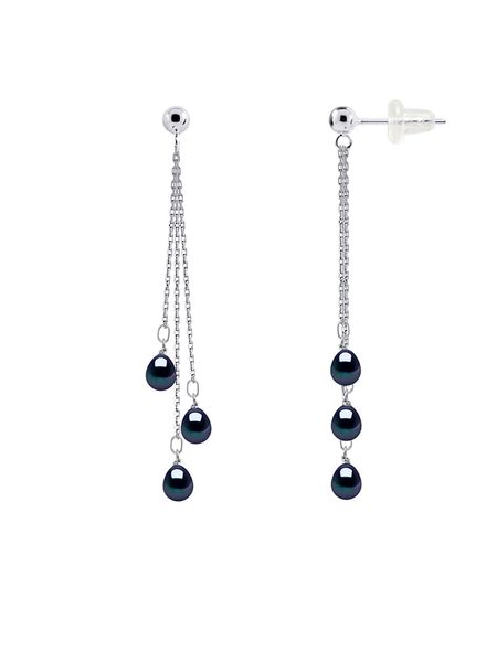 Pearl Addict Srebrne kolczyki-wkrętki z perłami rozmiar: onesize. Niebieskie kolczyki Pearl Addict, z perłą, srebrne. Za 252.99 zł.