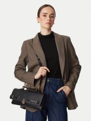 Tommy Hilfiger Torebka American Icon Clutch AW0AW19214 Czarny. Czarne torebki klasyczne Tommy Hilfiger, bez wzorów, ze skóry, bez dodatków. Za 1,099.00 zł.