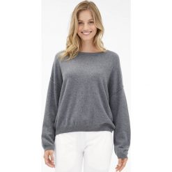 KASZMIROWY SWETER JUVIA. Szare swetry Juvia, m, bez wzorów, z kaszmiru, eleganckie, bez ramiączek. W wyprzedaży za 1,980.00 zł.