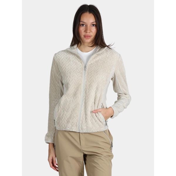 Sweter Damski Luhta Ikaala. Brązowe swetry Luhta, bez wzorów, z polaru, sportowe, bez ramiączek. Za 379.00 zł.