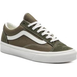Tenisówki VANS - Style 36 VN0A3DZ3VTF1 Grape Leaf/Blanc De Blanc. Zielone trampki sportowe Vans, bez wzorów, z gumy, bez zapięcia, tenisowe. W wyprzedaży za 219.00 zł.