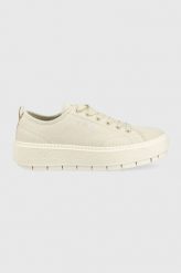 Fila tenisówki POTENZA kolor szary. Szare trampki Fila, bez wzorów, z gumy, bez zapięcia. Za 259.99 zł.