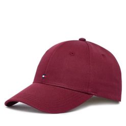 Czapka z daszkiem Tommy Hilfiger. Czerwone czapki z daszkiem Tommy Hilfiger, bez wzorów. Za 169.99 zł.